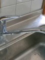 シングルレバー混合栓取替工事　大阪府寝屋川市　TKJ31UF3R