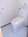 トイレ取替工事 大阪府岸和田市 INAX大便器(サティスアステオ)