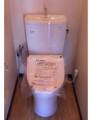 洋式便器便座取替工事　京都府城陽市　CS220BM+SH221BA 、TCF4411EAK