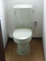 洋式便器便座取替工事　福岡県北九州市　BC-110PTU-DT-C150U