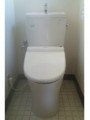 洋式便器便座取替工事 神奈川県横浜市 CS220BM+SH221BA