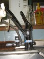 小型電気温水器、混合水栓取替工事　東京都世田谷区　EHPN-H25N2+EFH-4MK