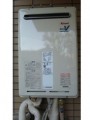 ガス給湯器取替工事　東京都品川区　RUJ-V2401W