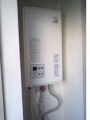 ガス給湯器取替工事　東京都新宿区　RUX-V1312FFDA-E
