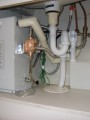 小型電気温水器取付工事　埼玉県川口市　EHPK-F13N2