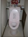 洋式便器取替工事　長崎県長崎市　CS220BM+SH221BA