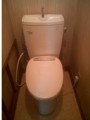 洋式便器取替工事　東京都東久留米市　CS220BM+SH221BA