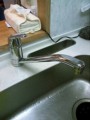 混合水栓取替工事　静岡県静岡市　TKW31PR他