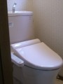 洋式便器便座取替、ＣＦ張替工事　埼玉県さいたま市　CS220BM+SH221BA他