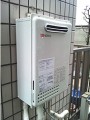 ガス給湯器取替工事　東京都大田区　GQ-2037WS-set