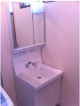 洗面化粧台取替工事　神奈川県横浜市　ARN-605S-MAJX602TZPU