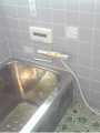 混合水栓取付工事　宮城県塩竈市　BF-HB145T