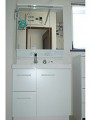 洗面化粧台取替工事 北海道函館市 AR1H-755SYN+MAJX1-753TZJU-set