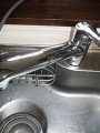 混合水栓蛇口取替工事　東京都八王子市　SF-HB451SYX