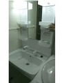 洗面化粧台取替工事 千葉県柏市 FTVN-755SY+MFTX-751YFU
