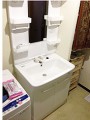 洗面化粧台取替工事　奈良県葛城市 PTVN-750+MPTX1-751YF