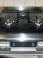ビルトインガスコンロ取替工事　東京都西東都市　C3WK3RJTSSG（L/R）