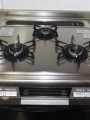 ビルトインコンロ取替工事　新潟県新潟市　C3WK3RJTSKSG（L/R）　