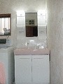 洗面化粧台取替工事　東京都杉並区　PTVN-755S+MPTX1-751YFU