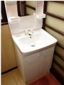 洗面化粧台取替工事　東京都中野区 PTVN-600+MPTX1-601YF