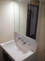 洗面化粧台取替工事　和歌山県和歌山市　AR1H-755SY-G+MAR1-753TXJU