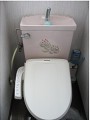 洋式便器取替工事　東京都大田区 CH921SPF