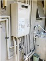 ガス給湯器取替工事 兵庫県西宮市 GQ-1627AWX-BL-set