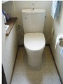 洋式便器取替工事　福岡県宗像市　CS220BM+SH221BAS