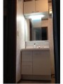 洗面化粧台取替工事 東京都大田区 AR1H-755SY+MAR1-753TXJU