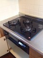 ビルトインガスコンロ取替工事　神奈川県茅ヶ崎市　C3WK3RJTS（L-C/R-C）
