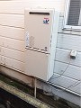 ガス給湯器取替工事　石川県金沢市　RUF-A2400SAW-A-set