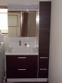 洗面化粧台取替工事 愛知県一宮市 AR1FH-755SY+MAR1-753TXU