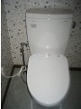 洋式便器取替工事　長野県松本市　CS220BM+SH220BFS
