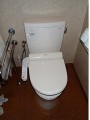 洋式便器取替工事　岐阜県岐阜市 CS220BM+SH220BAS