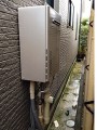 ガス給湯器取替工事 石川県金沢市 RUF-E2401AW(A)