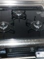 ビルトインコンロ取替工事　東京都昭島市　C3WK3RJTS（L-C/R-C）