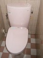 洋式便器取替工事　広島県豊田郡　CS320B+SH320BAS他