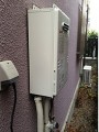 ガス給湯器取替工事　東京都新宿区　GQ-1639WS-set