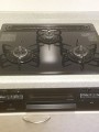 ビルトインガスコンロ取替工事 大阪府大阪市 C3WK3RJTS(L-C/R-C)