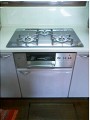 ビルトインガスコンロ取替工事 静岡県裾野市 RHS71W15G7R-STW