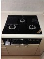 ビルトインガスコンロ取替工事 東京都品川区 RHS31W15G11R-BW