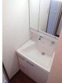 洗面化粧台取替工事　神奈川県鎌倉市 LDSWA075ABXSW2A　