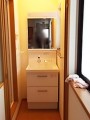 洗面化粧台取替工事 長野県上田市 AR1FH-605SY-U+MAR-602TXU