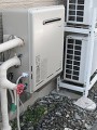 ガス給湯器取替工事　山梨県甲府市　RUF-E2401AG(A)-set
