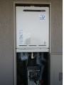 ガス給湯器取替工事　愛知県知立市　RUF-A1610AW(A)-set