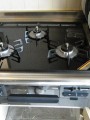 ビルトインコンロ取替工事 愛知県豊田市 RS31W13B11R-B(L/R)