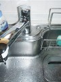 混合水栓蛇口取替工事　東京都足立区 SF-HB451SYX
