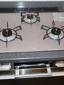 ビルトインガスコンロ取替工事 兵庫県西宮市 RS31W11G14R-S(L/R)