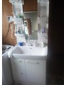 洗面化粧台取替工事 宮城県仙台市 FTVH-755SY+MFTX1-751XPU