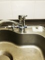 混合水栓蛇口取替工事　東京都板橋区　SF-HB442SYXBV